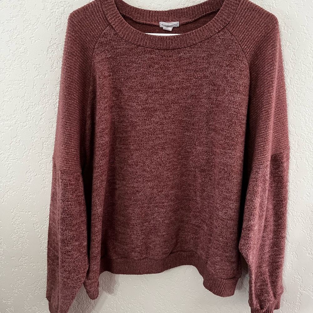 Melrose and market sweater